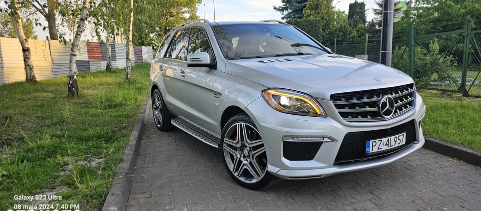 Mercedes-Benz ML cena 155000 przebieg: 163000, rok produkcji 2014 z Swarzędz małe 631
